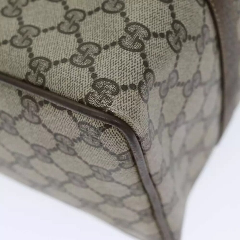GUCCI GG Supreme Web Sherry Line Boston Bag - Picture 5 of 16